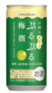 日本白鶴果凍 罐裝 汽泡梅酒 Hakutsuru buruburu Plum 澳門