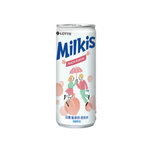 樂天忌廉鮮奶（蜜桃味）– 罐裝 LOTTE Milkis Peach 澳門