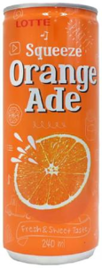 樂天橙汁 – 罐裝 Lotte Squeez Ade Orange 澳門