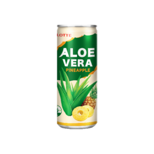 樂天菠蘿蘆薈樂 – 罐裝 LOTTE Aloe Vera Pineapple 澳門