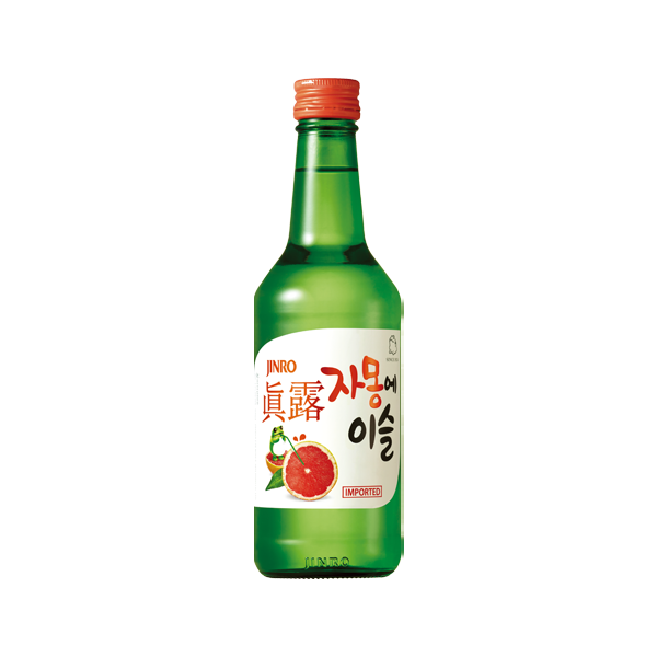 真露西柚味燒酒