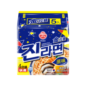 韓國不倒翁金拉麵辣味（5包裝） OTTOGI Jin Ramen Hot 澳門