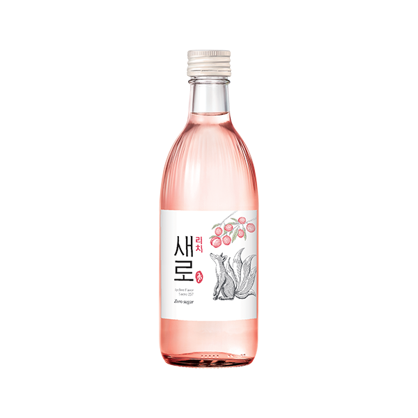 韓國新樂九尾狐（荔枝味）燒酒