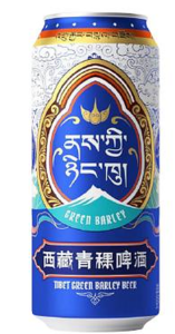 西藏青稞啤酒 (藏銀版)-(大罐裝)