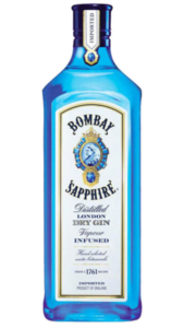 英國倫敦邦比藍鑽氈酒（藍色裝）