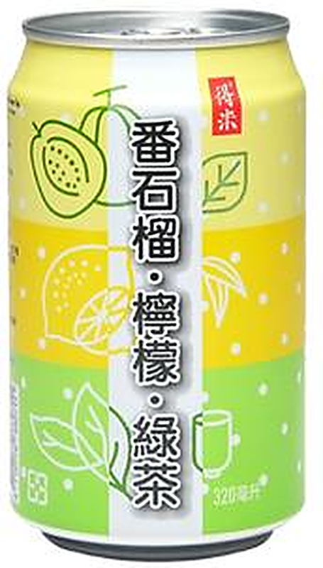 台灣得米 番石榴‧檸檬‧綠茶 罐裝