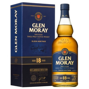GLEN MORAY 18Years (First fill American Cask-Non Chill-Filtered) Speyside Single Malt